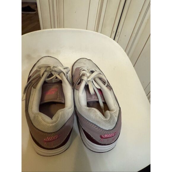 Nike Kids Air Max 1 GS Athletic Sneakers Light Violet Burgundy Crush Size 5Y - Picture 3 of 9